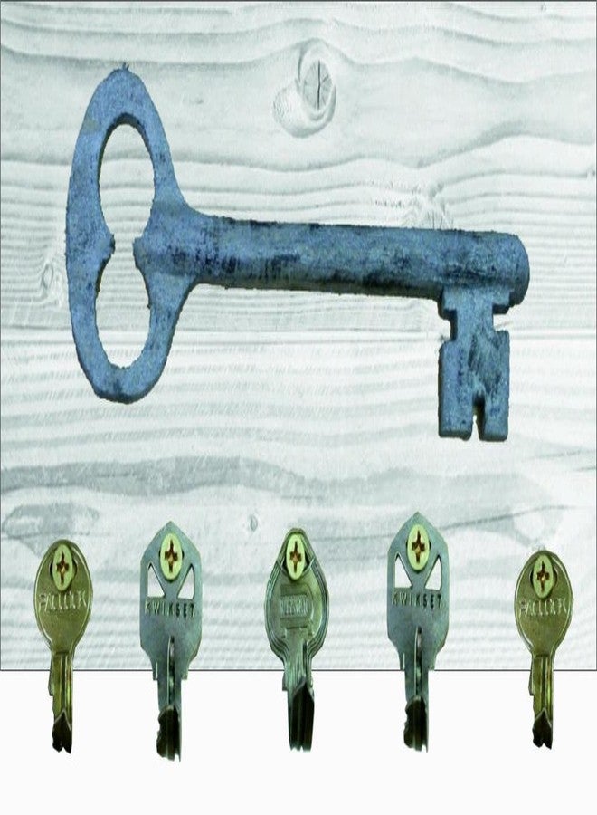 Go Hooked Digital Printed Designer Key Holder (15 X 25 7.5 Cm, Multicolor)